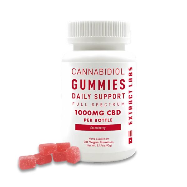 CBD Gummies - 1000mg CBD - Strawberry